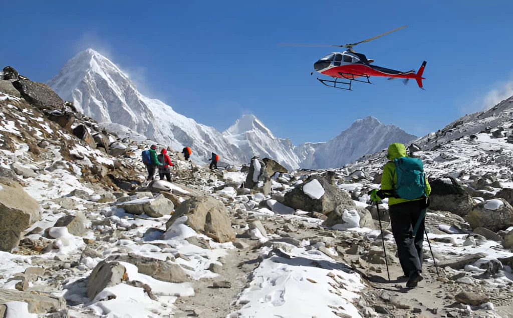 Short Everest Base Camp Trek with Heli Return