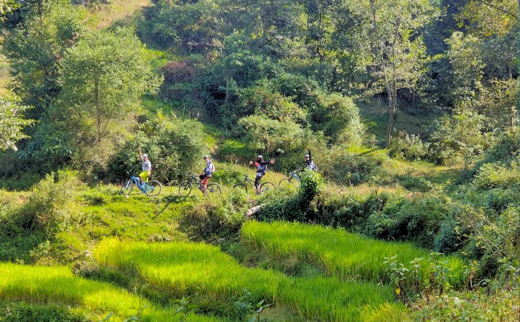 kakani suryachaur tokha biking