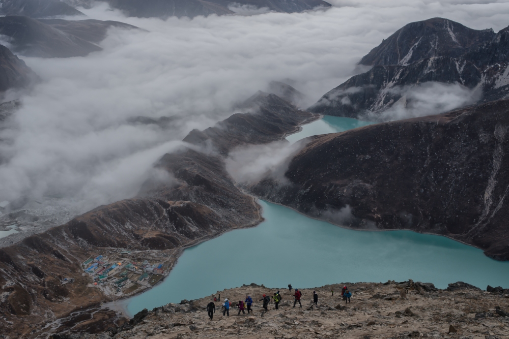 three passes trek in nepal