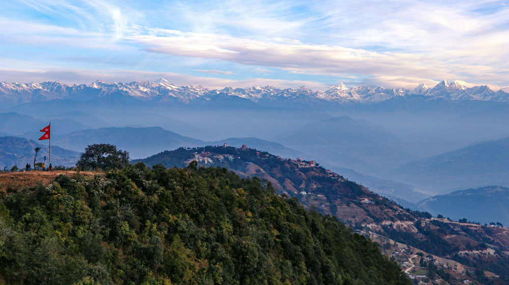 Mountain View From Nagarkot