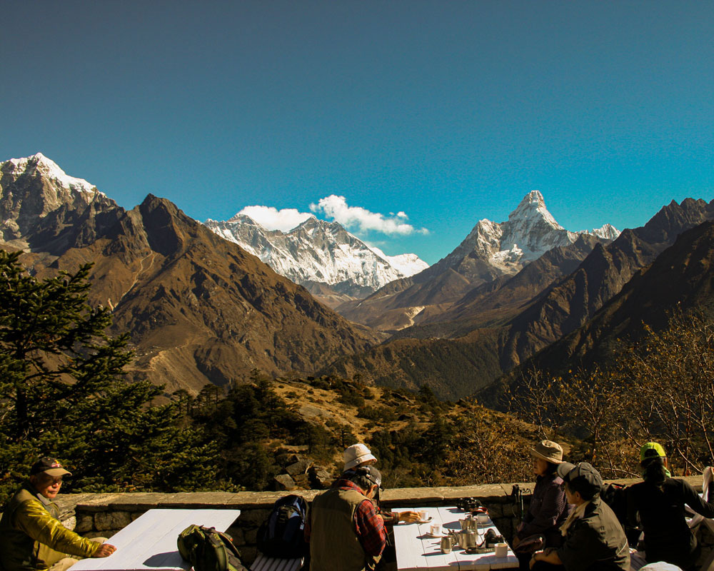 View from Hotel Everest View