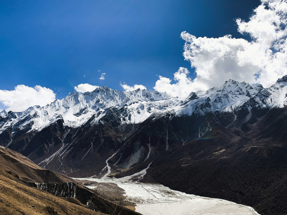 langtang himalayan range