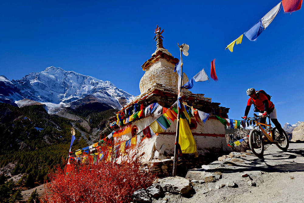 Cycling Trail in Nepal