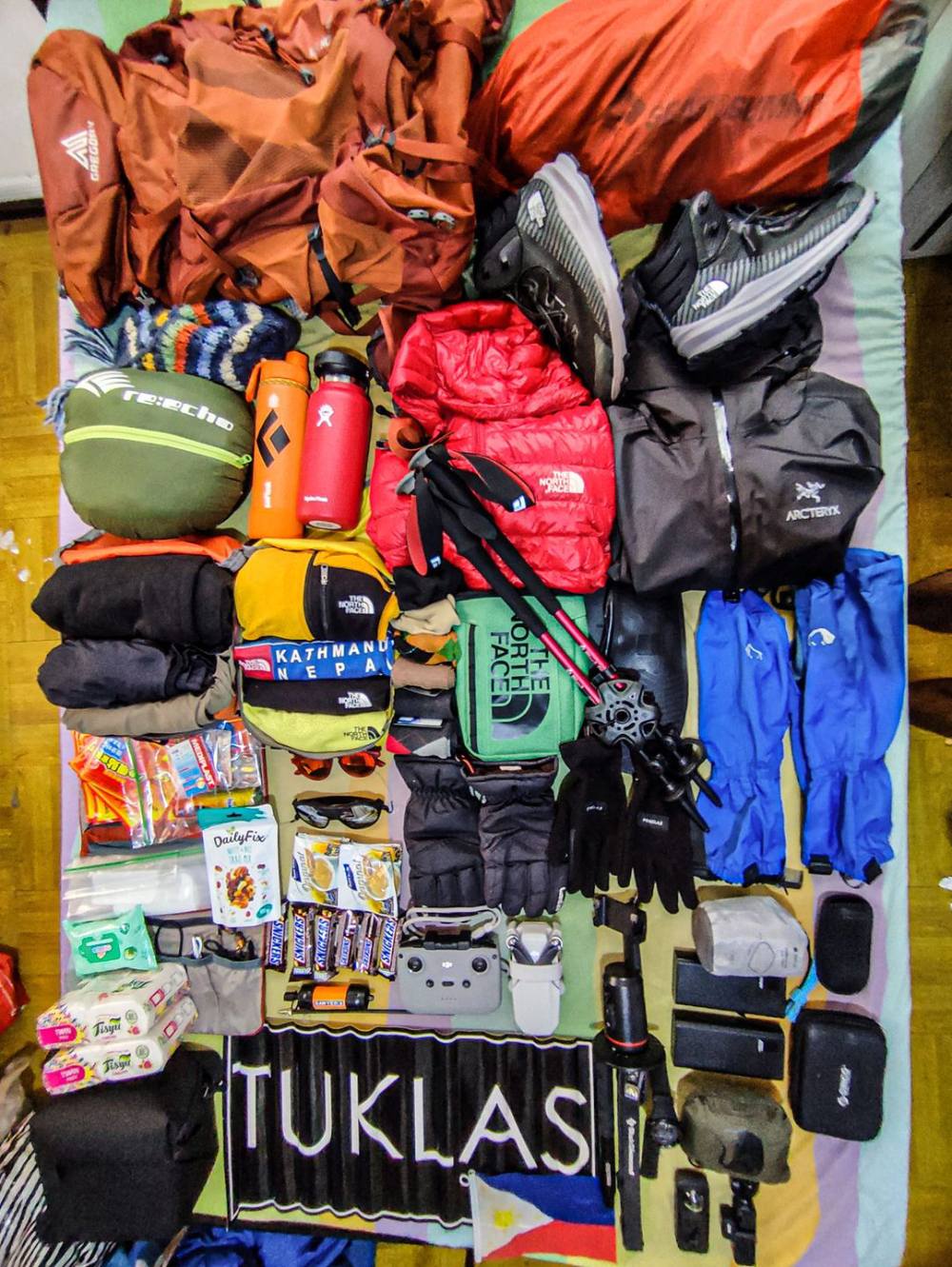 trekking equipments