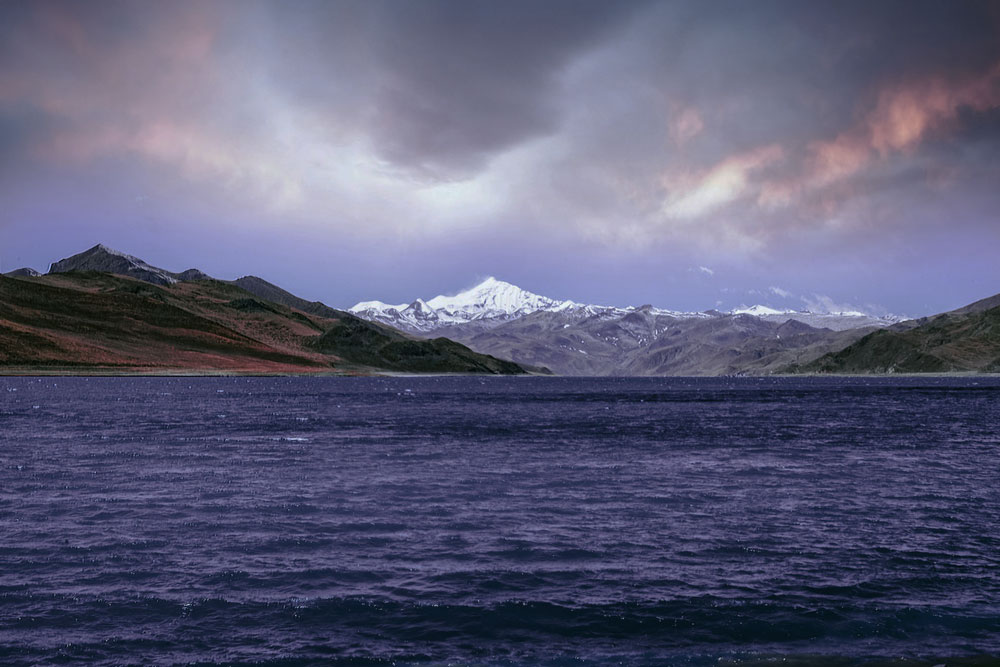 Preparation to trek in Tibet