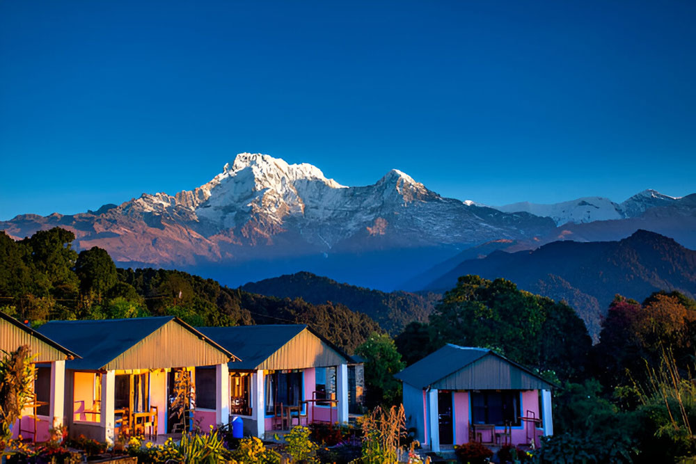 Dhampus Peak Climbing Trek in Nepal