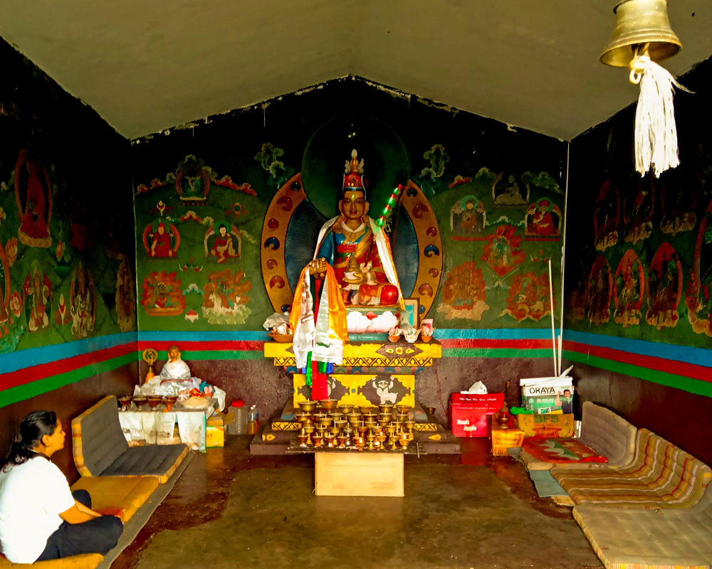 Inside Jamacho Monastery